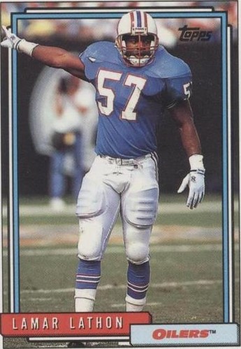 1992 Topps Lamar Lathon #23