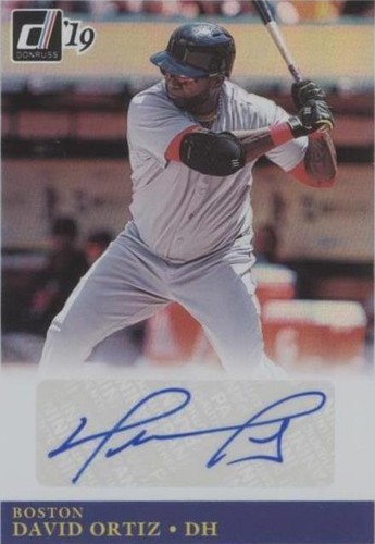 2019 Panini Donruss - David Ortiz #85S-SO