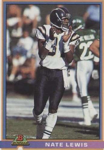 1991 Bowman Nate Lewis #456