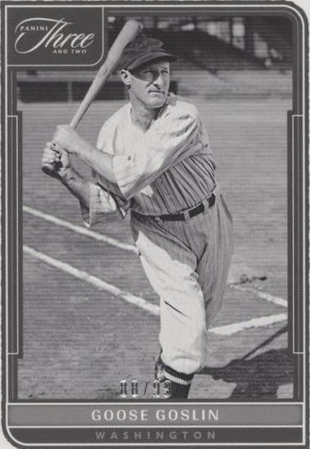 2022 Panini Three and Two - Goose Goslin #16