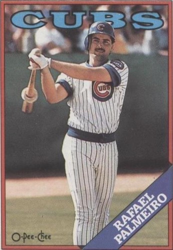 1988 O-Pee-Chee - Rafael Palmeiro #186