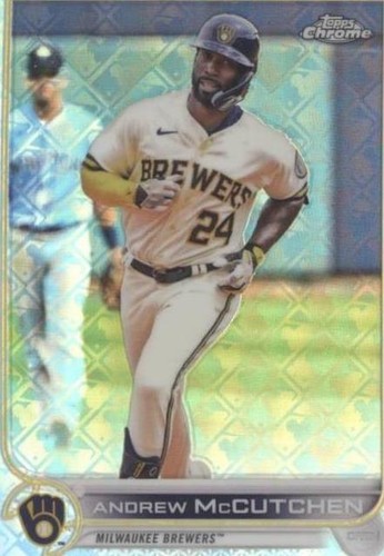 2022 Topps Chrome Logofractor Edition - Andrew McCutchen #82