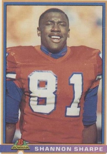 1991 Bowman Shannon Sharpe #131