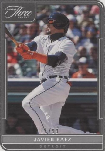 2022 Panini Three and Two - Javier Báez #74
