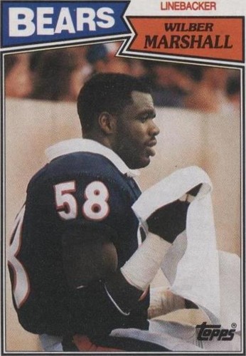1987 Topps Wilber Marshall #59