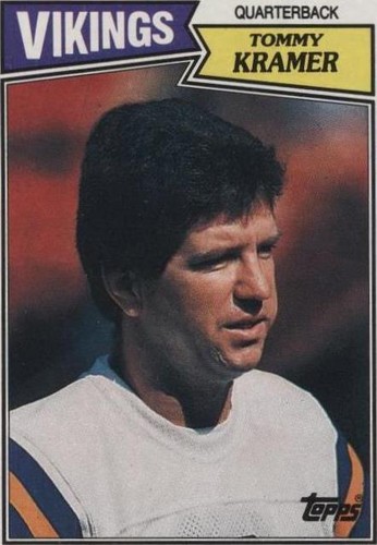 1987 Topps Tommy Kramer #199