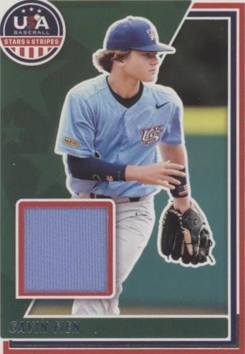 2022 Panini USA Baseball Stars & Stripes - Gavin Fien #USAM-GF