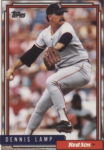 1992 Topps - Dennis Lamp #653