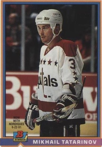 1991-92 Bowman - Mikhail Tatarinov #298