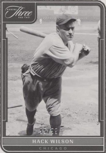 2022 Panini Three and Two - Hack Wilson #10