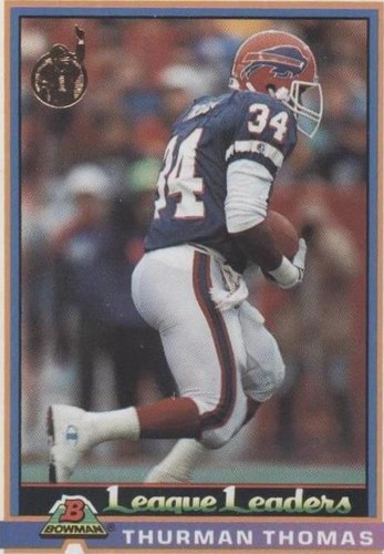 1991 Bowman Thurman Thomas #281