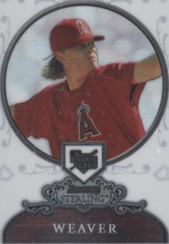 2006 Bowman Sterling - Jered Weaver #BS-JW