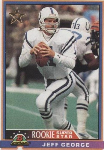 1991 Bowman Jeff George #1