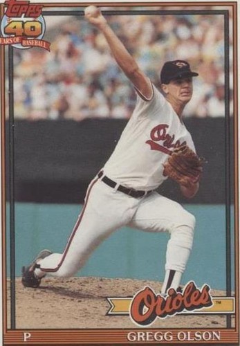 1991 O-Pee-Chee - Gregg Olson #10