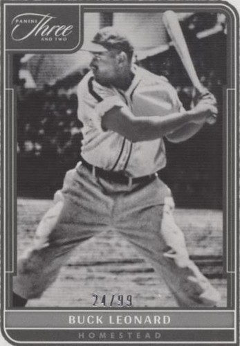 2022 Panini Three and Two - Buck Leonard #26