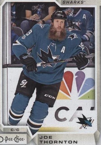 2018-19 O-Pee-Chee - Joe Thornton #190