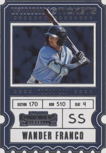 2020 Panini Contenders - Wander Franco #WT-5