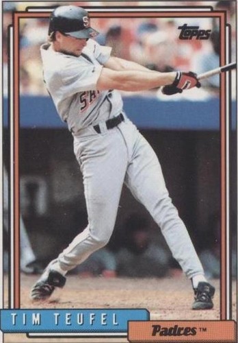 1992 Topps - Tim Teufel #413