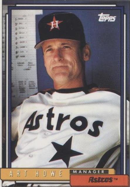 1992 Topps - Art Howe #729