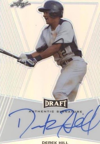 2014 Leaf Metal Draft - Derek Hill #BA-DH1