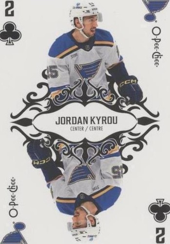2023-24 O-Pee-Chee - Jordan Kyrou #2C