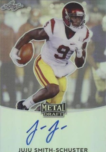 2017 Leaf Metal Draft JuJu Smith-Schuster #BA-JJS