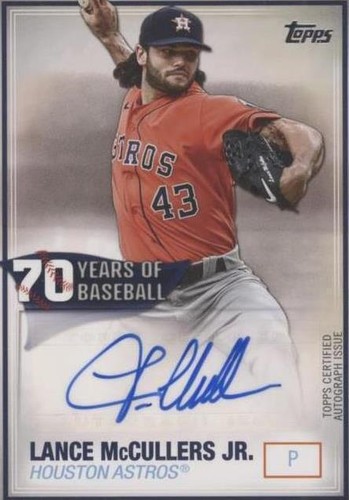 2021 Topps - Lance McCullers Jr. #70YA-LM
