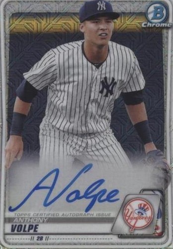2020 Bowman Chrome Sapphire Anthony Volpe Sapphire PSA 9 | eBay