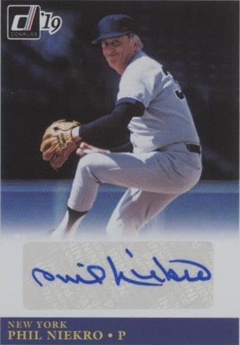 2019 Panini Donruss - Phil Niekro #85S-PN