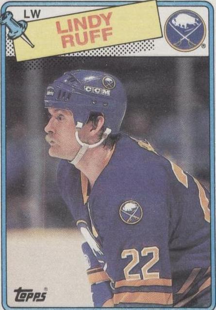 1988-89 Topps - Lindy Ruff #40