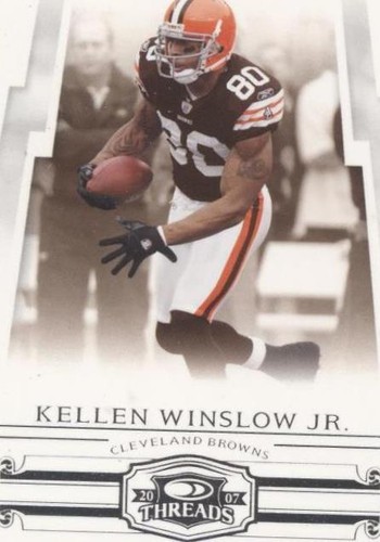 2007 Donruss Threads Kellen Winslow Jr. #73