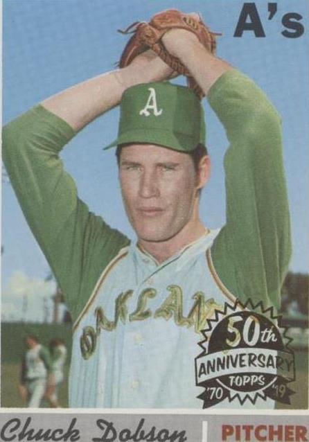 2019 Topps Heritage - Chuck Dobson #331