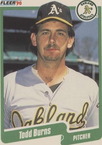 1990 Fleer - Todd Burns #2