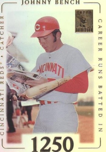 2002 Topps Tribute - Johnny Bench #37