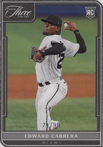 2022 Panini Three and Two - Edward Cabrera #108