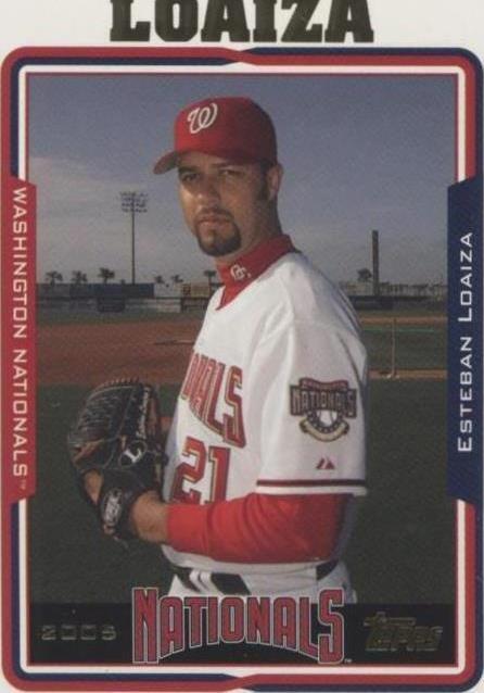 2005 Topps Washington Nationals Box Set - Esteban Loaiza #41
