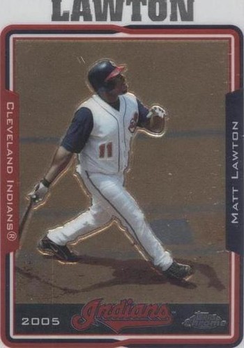 2005 Topps Chrome - Matt Lawton #158