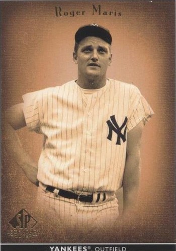 2002 SP Legendary Cuts - Roger Maris #66