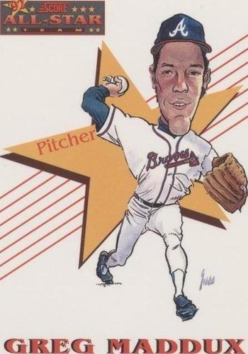 1993 Score - Greg Maddux #527