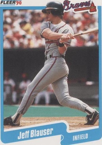 1990 Fleer - Jeff Blauser #576