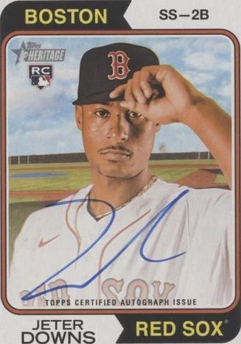 2023 Topps Heritage High Number - Jeter Downs #ROA-JD
