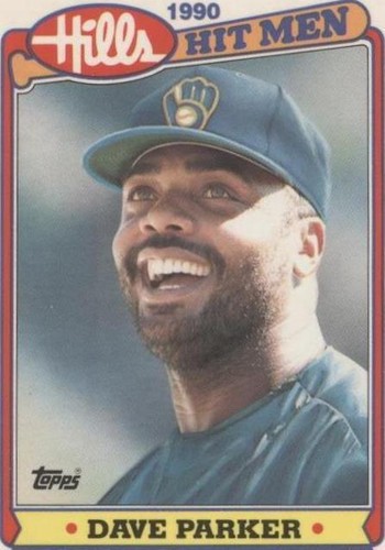 1990 Topps Hills Hit Men - Dave Parker #21