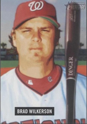 2005 Bowman Heritage - Brad Wilkerson #18