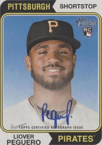 2023 Topps Heritage - Liover Peguero #ROA-LP