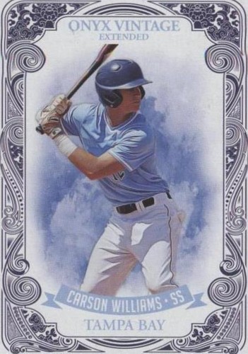 Carson Williams topps auto /150シリ DEBUT Carson Williams