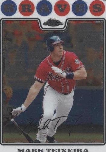 2008 Topps Chrome - Mark Teixeira #87