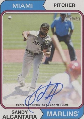 2025 Topps Heritage Sam Aldegheri Real One Auto (RC) #ROA-SA