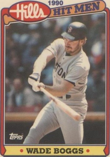 1990 Topps Hills Hit Men - Wade Boggs #19