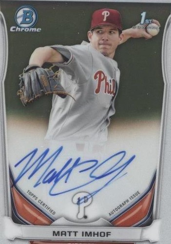 2014 Bowman Draft - Matt Imhof #BCA-MI