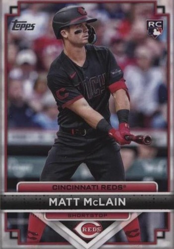 topps now マット・マクレイン Matt McLain #393 2023 Topps Now - Matt McLain #393 Red /10 (RC) for sale